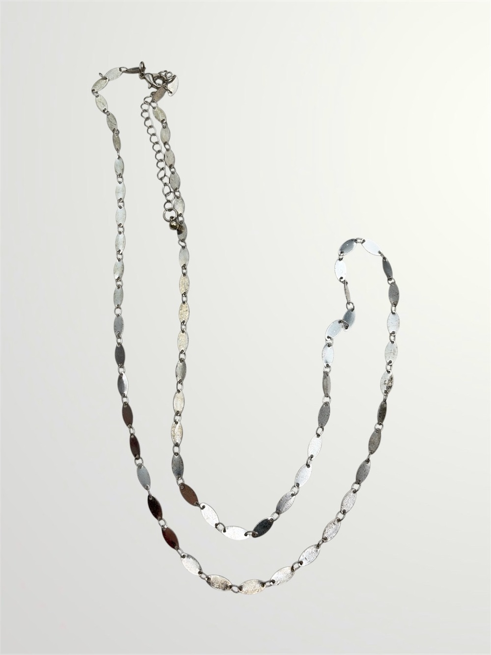 Delicate Silver Chain Necklace